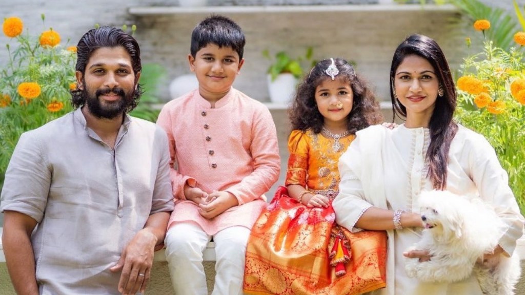 allu arjun, allu arjun family,