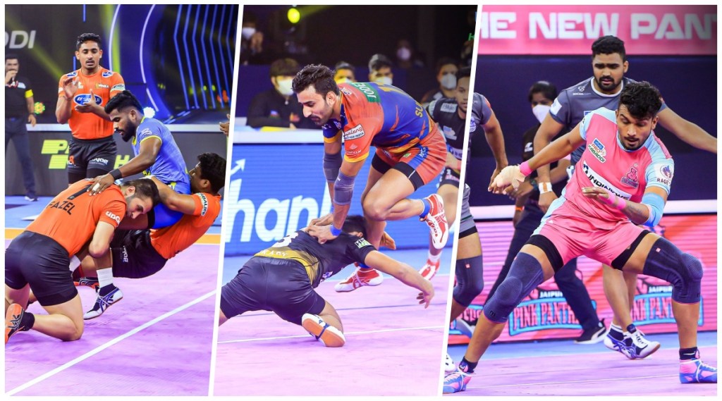 PKL U Mumba vs Tamil Thalaivas and UP Yoddha vs Telugu Titans and Jaipur Pink Panthers vs Haryana Steelers