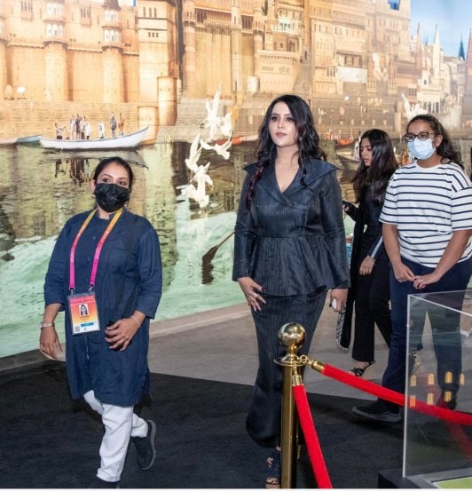 Amruta Fadnavis Dubai Expo 2020