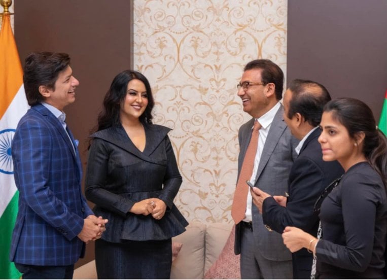 Amruta Fadnavis Dubai Expo 2020