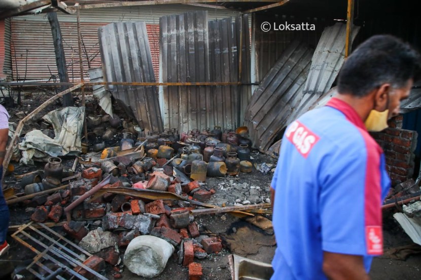 LPG Cylinder Blast Pune