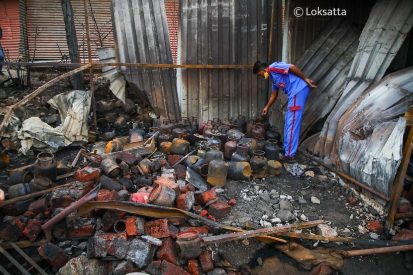 LPG Cylinder Blast Pune