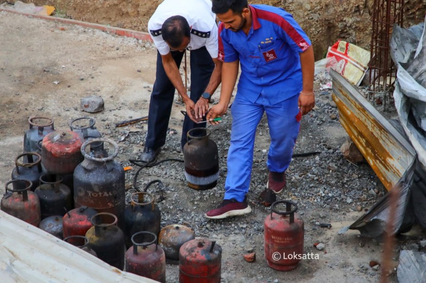 LPG Cylinder Blast Pune