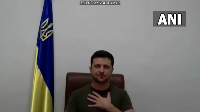 Prove youre with Ukraine volodymyr zelenskyy speech in European Parliament on Russian attack