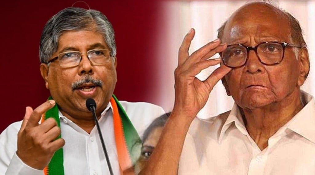 chandrakant patil mocks sharad pawar