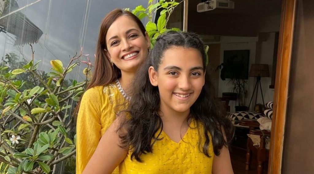 dia mirza, dia mirza daughter, dia mirza daughter samaira, samaira birthday, dia mirza instagram, दिया मिर्झा, दिया मिर्झा इन्स्टाग्राम, दिया मिर्झा मुलगी, समायरा वाढदिवस, दिया मिर्झा भावुक पोस्ट