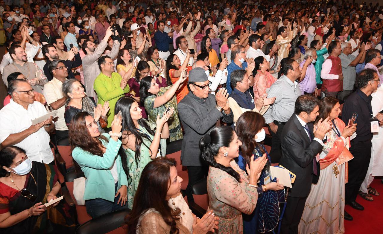 glimpses from 1st Lata Deenanath Mangeshkar Award ceremony programme in Mumbai