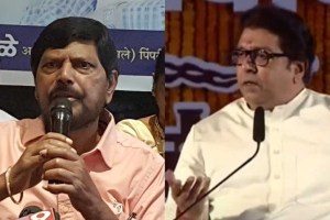 ramdas athawale On raj thackeray Amol Mitkari Sharad Pawar And BMC