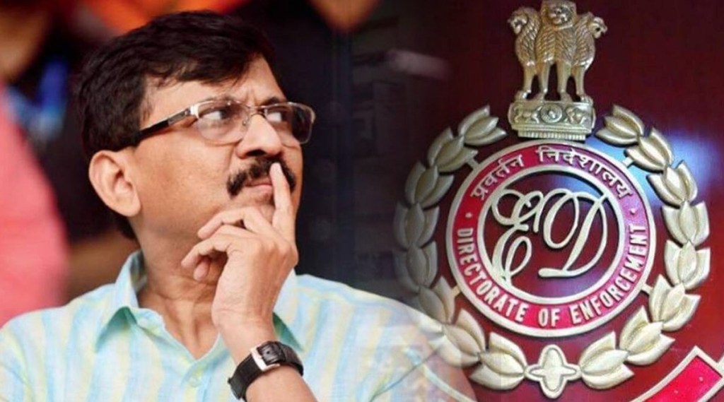 ed attached sanjay raut property in alibaug