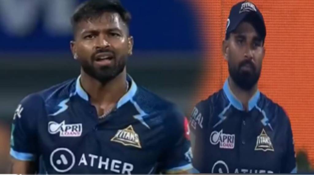 hardik pandya and mohammed shami