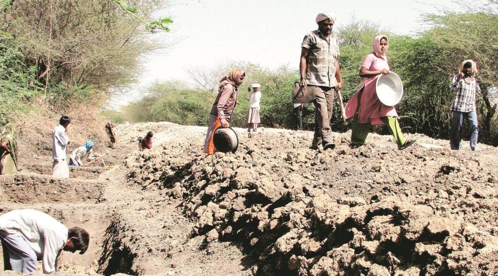 ‘मनरेगा’च्या मजुरीचे दर प्रत्येक राज्यात वेगवेगळे ; पाच राज्यांच्या तुलनेत महाराष्ट्रात कमी