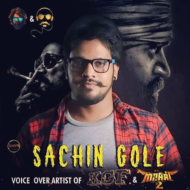 KGF Yash Hindi dubbing artist Sachin Gole Story