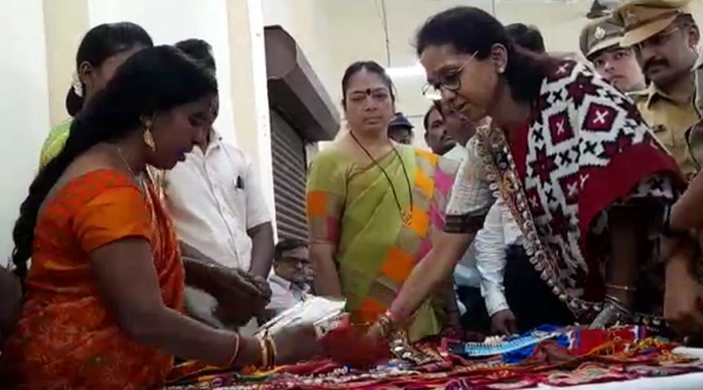 supriya sule in Solapur