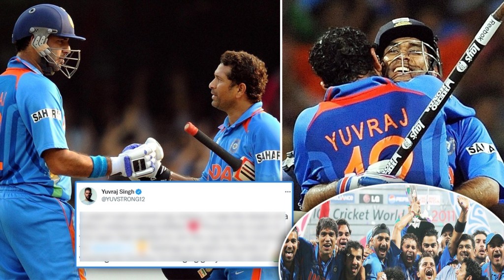 yuvraj post for schine