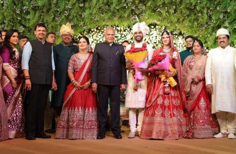 Chandrashekhar Bawankule Son Wedding