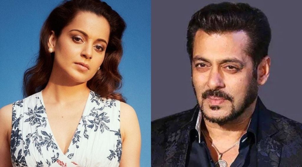 kangana ranaut, salman khan, salman khan eid party, arpita khan sharma, arpita khan eid party, सलमान खान, अर्पिता खान, कंगना रणौत, सलमान खान ईद पार्टी, अर्पिता खान व्हिडीओ