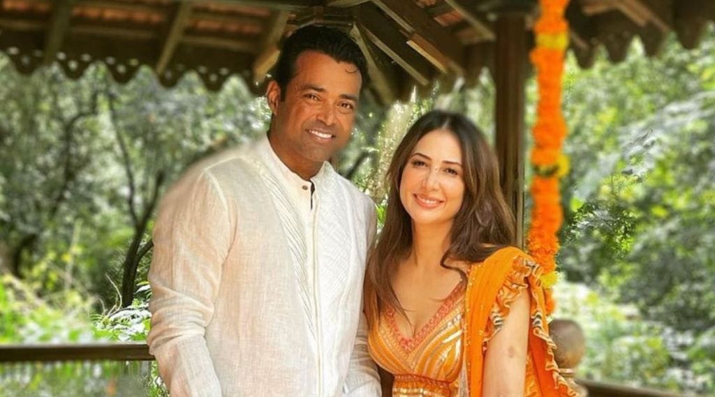 kim sharma, leander paes, kim sharma second marriage, kim sharma boyfriend, kim sharma leander paes wedding, लिएंडर पेस, किम शर्मा, किम शर्मा बॉयफ्रेंड, किम शर्मा लग्न, किम शर्मा लिएंडर पेस कोर्ट मॅरेज