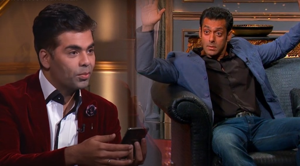 salman khan on virginity, karan johar, coffee with karan,