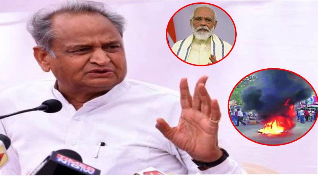 ASHOK GEHLOT AND NARENDRA MODI