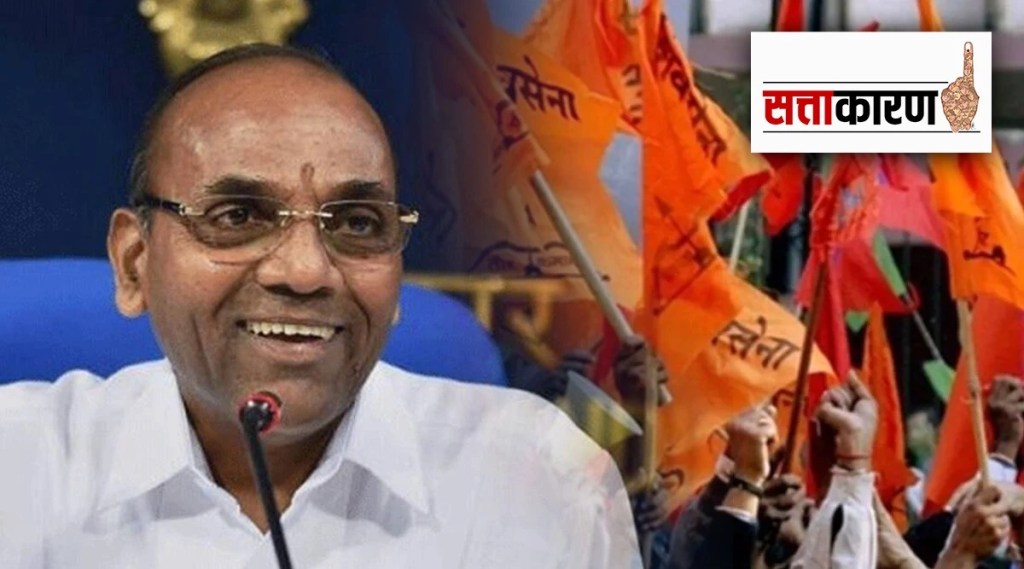 Due to MLa rebelion in Sbhiv Sena Anant Geete gets opportunity to back in party politics