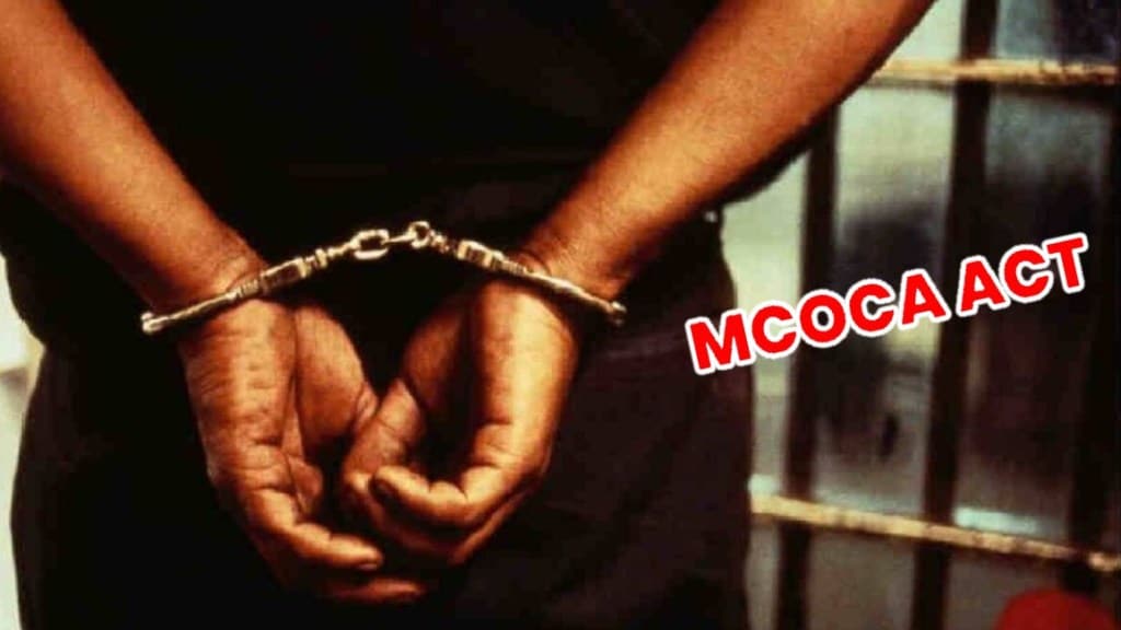 Arrest under mcoca act