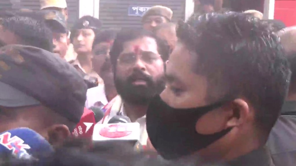 Eknath Shinde in Kamakhya Temple Guwahati