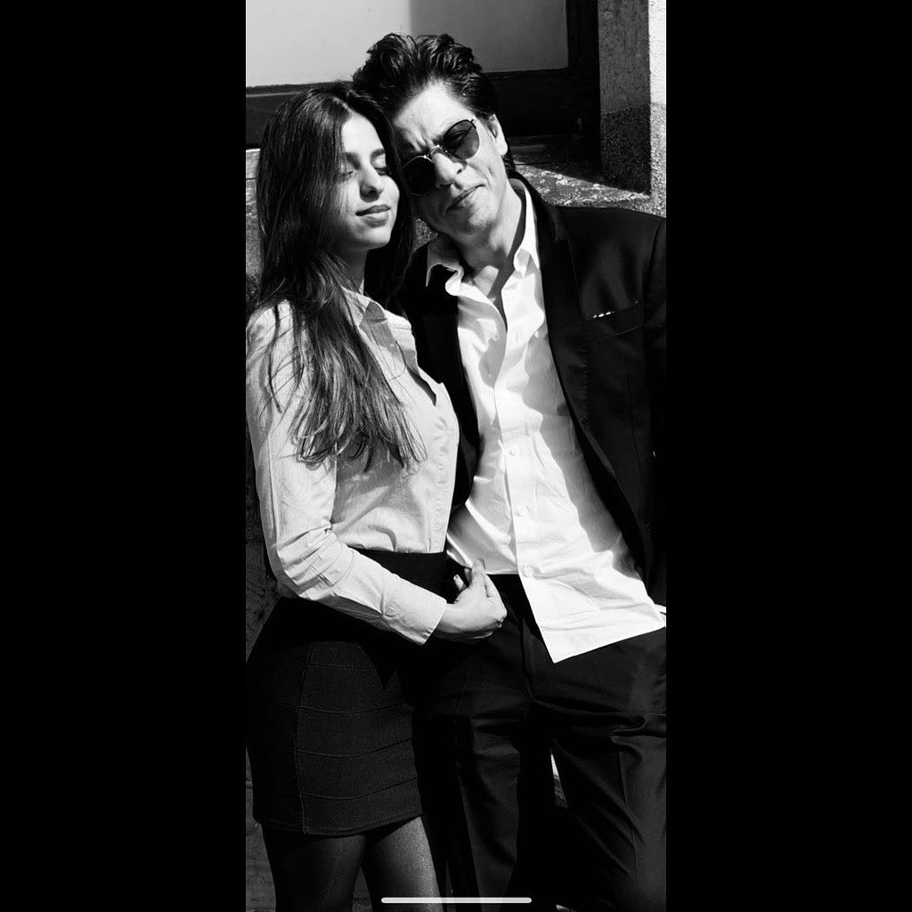 Shah rukh and suhana khan