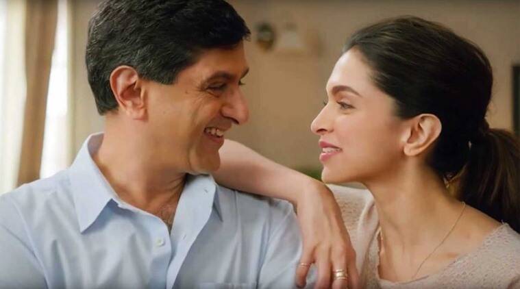 Deepika Padukone with father prakash padukone