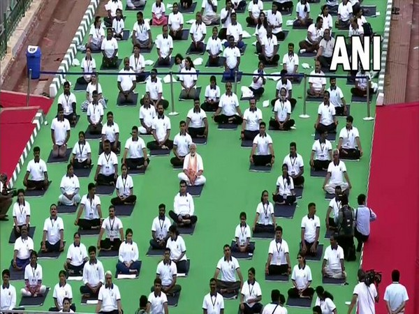 International Yoga Day 2022 celebration photos