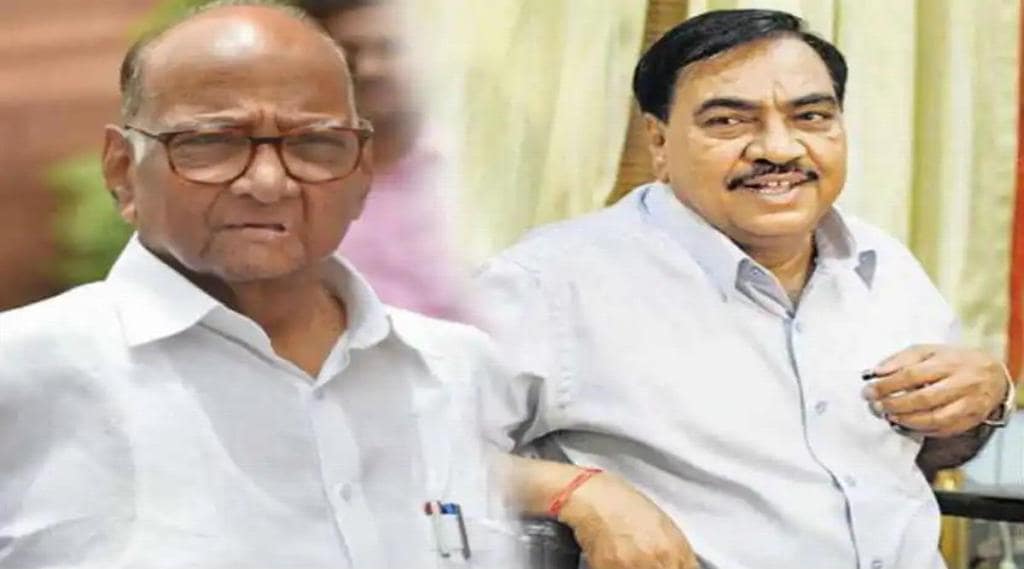 NCP nominates Eknath Khadse Ramraje Nimbalkar for Legislative Council