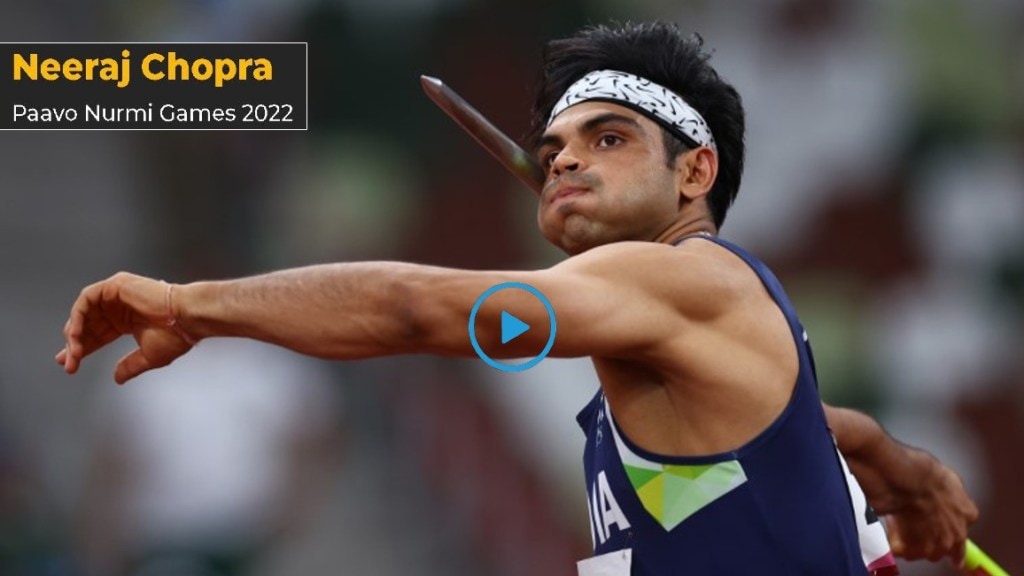 Paavo Nurmi Games 2022 Neeraj Chopra