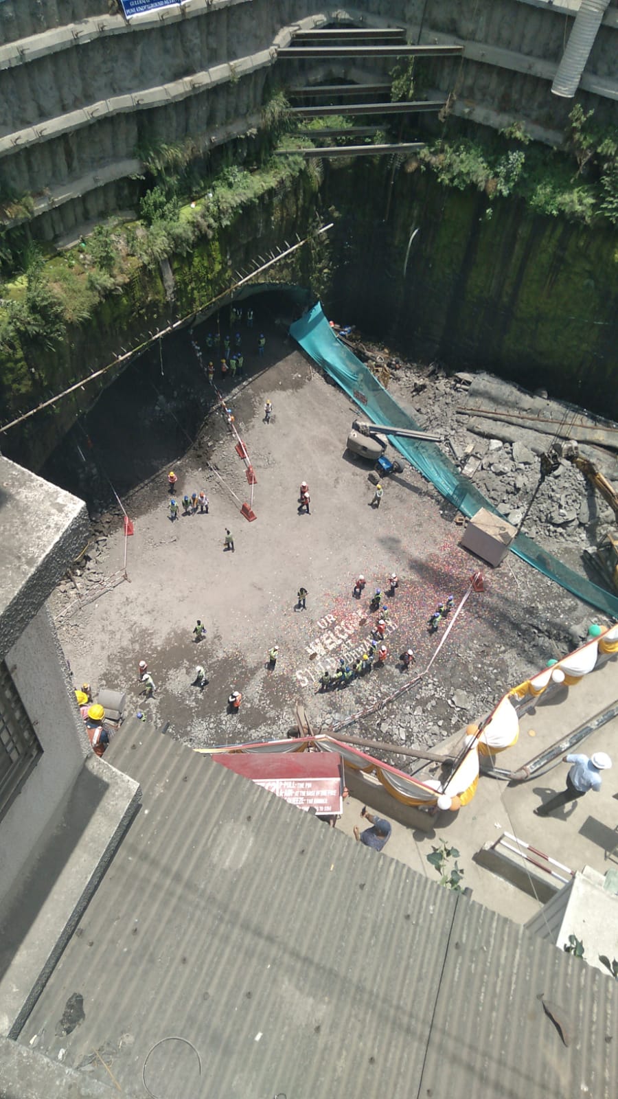 Pune Metro tunnel Pavana boring machine