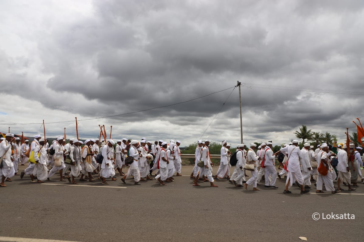 Saint Dyaneshwar Maharaj Palki Jejuri Maharashtra