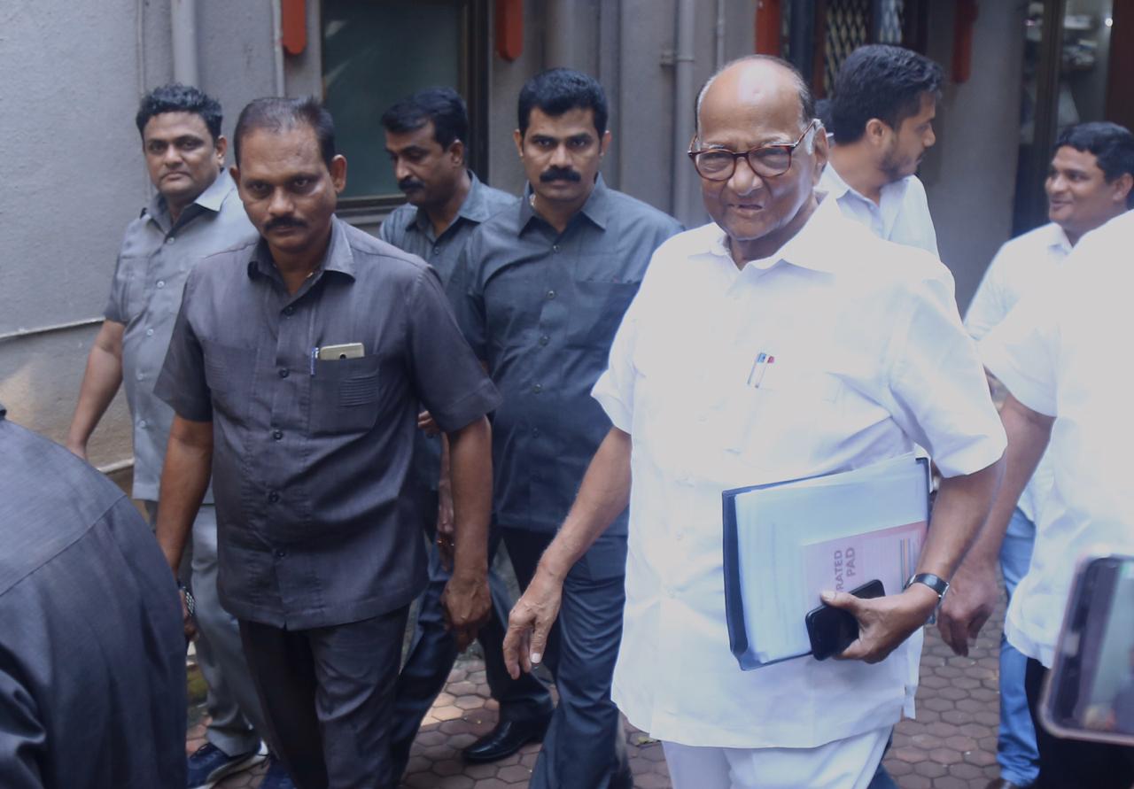 Sharad Pawar on Eknath Shinde going against Shivsena