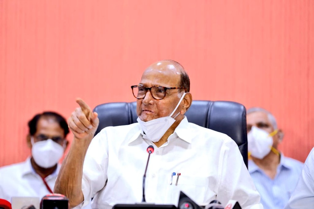 Sharad Pawar on Eknath Shinde going against Shivsena