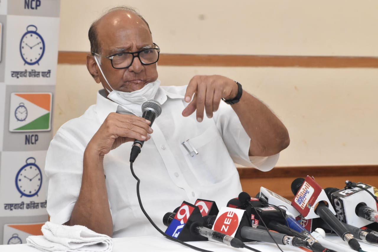 Sharad Pawar on Eknath Shinde going against Shivsena