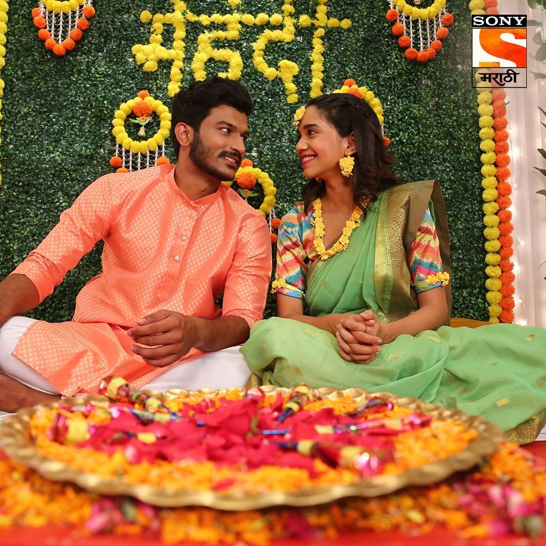 boss mazi ladachi marathi serial wedding photos