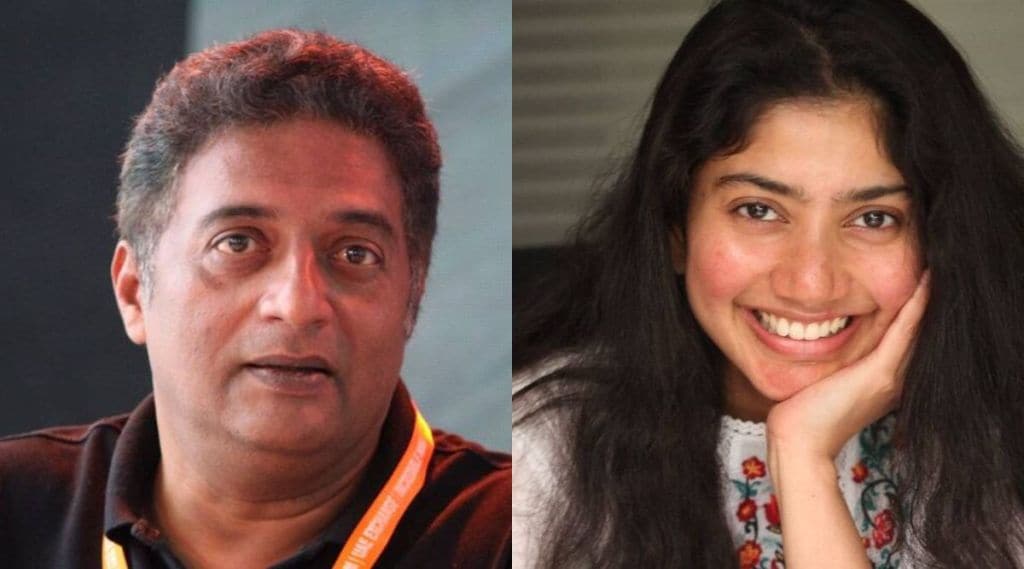 prakash raj, sai pallavi, prakash raj support sai pallavi, sai pallavi controversial statement, sai pallavi on kashmir target killing, साई पल्लवी, प्रकाश राज, प्रकाश राज वक्तव्य, साई पल्लवी वाद, साई पल्लवी इन्स्टाग्राम, साई पल्लवी वादग्रस्त वक्तव्य