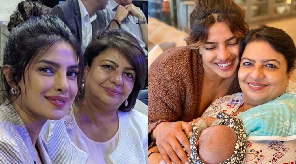 priyanka chopra with mother