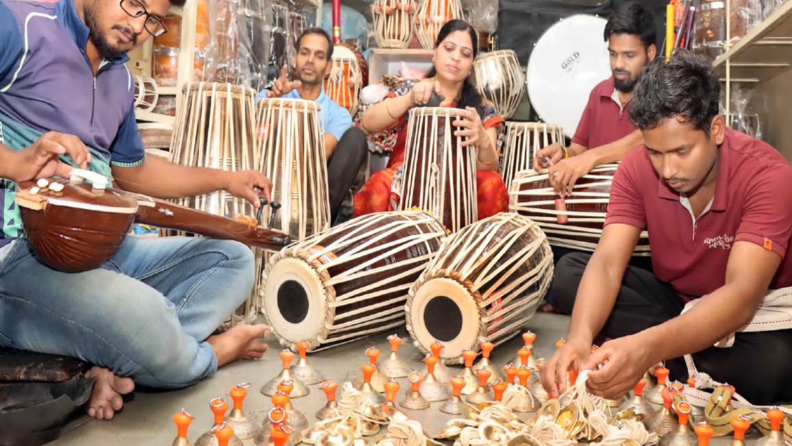 tal mrudung repairing before pandharpur wari