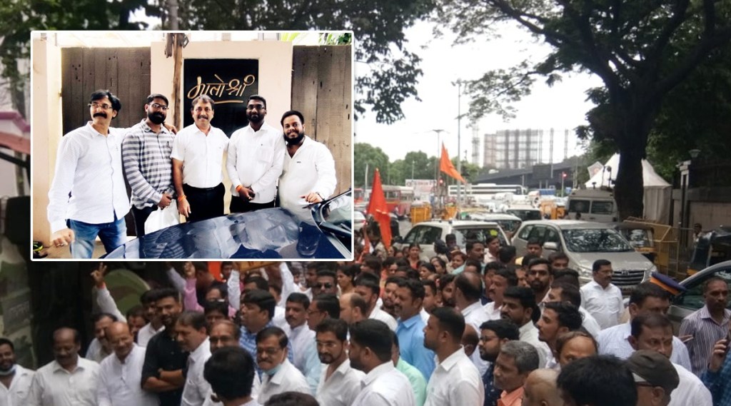 loyal shiv sena workers from Dombivli meet Uddhav Thackeray