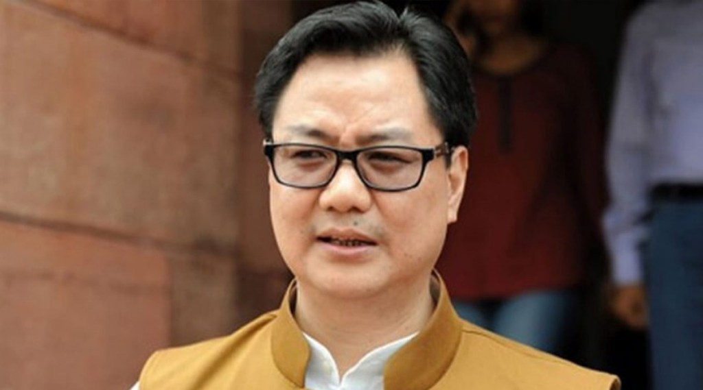 Union Law Minister Kiren Rijiju