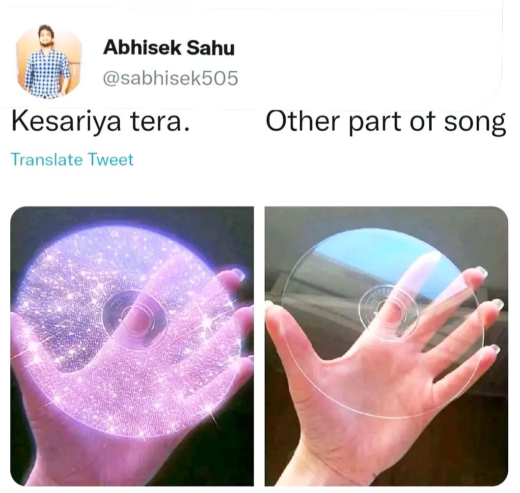 Kesariya Song memes 