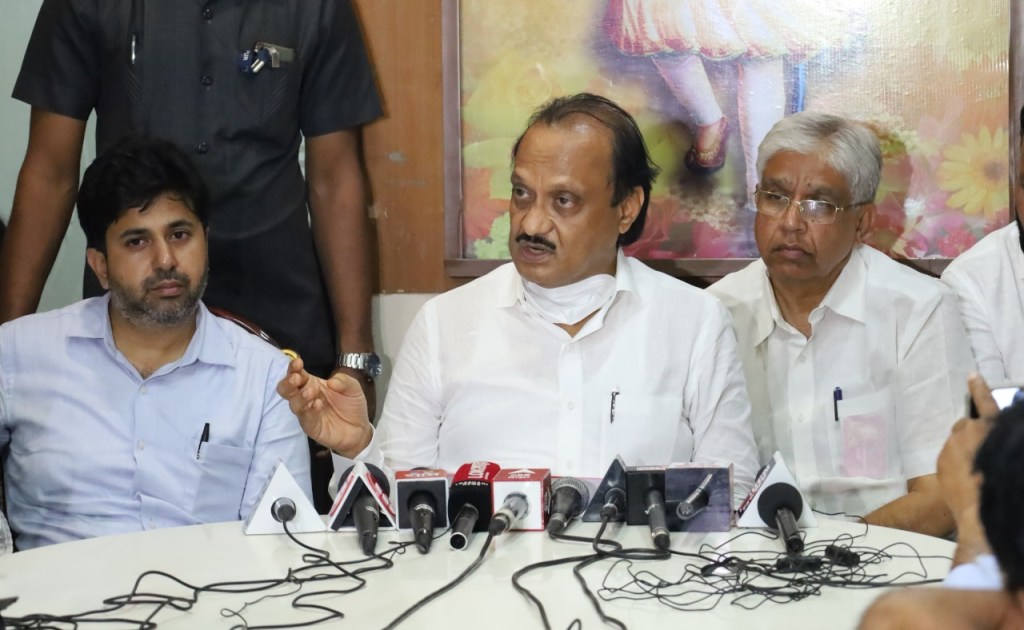 ajit pawar statement on ed action agianst sanjay raut