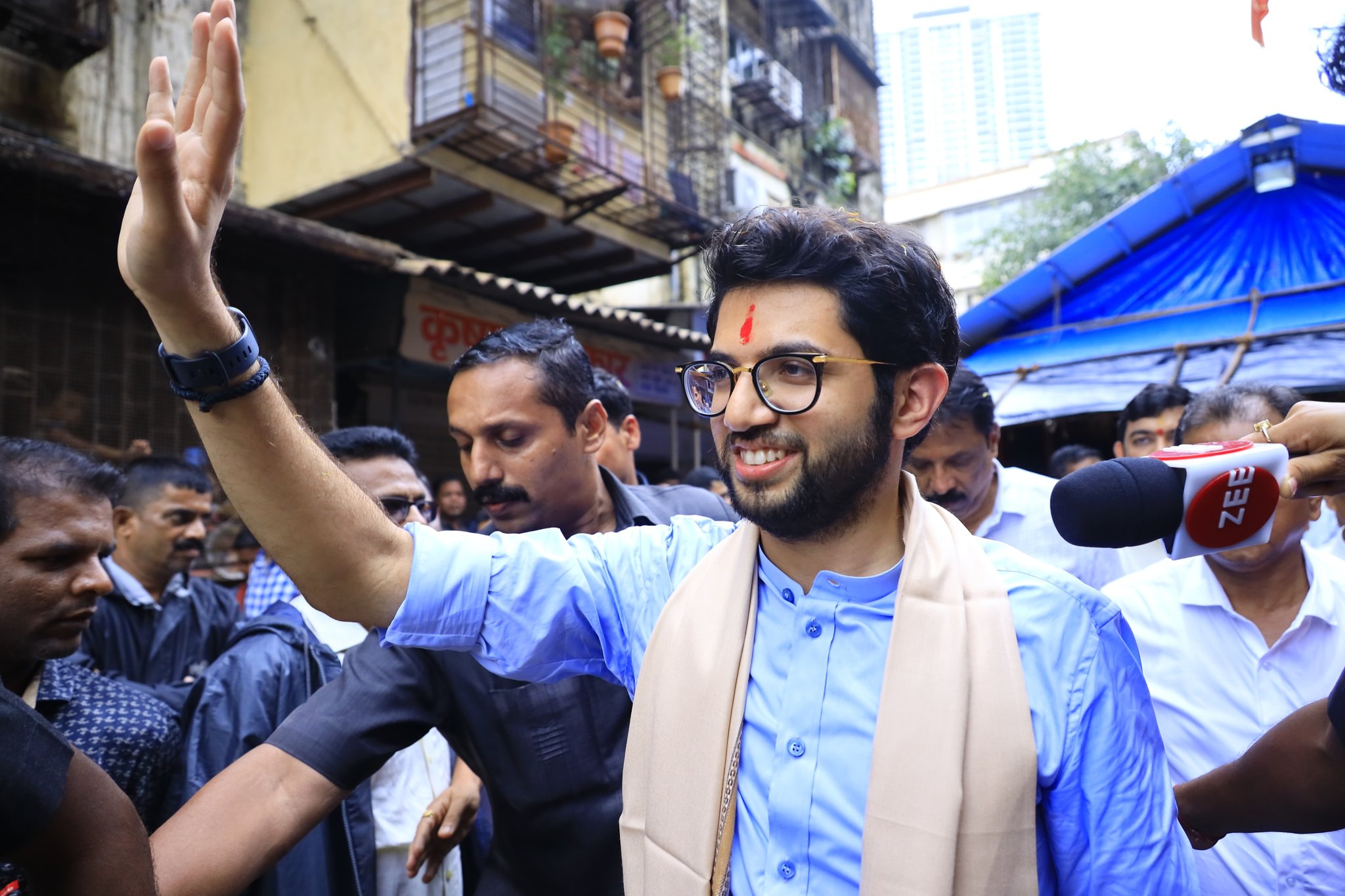 Shivsena Yuva Sena Aaditya Thackeray Nishtha Yatra