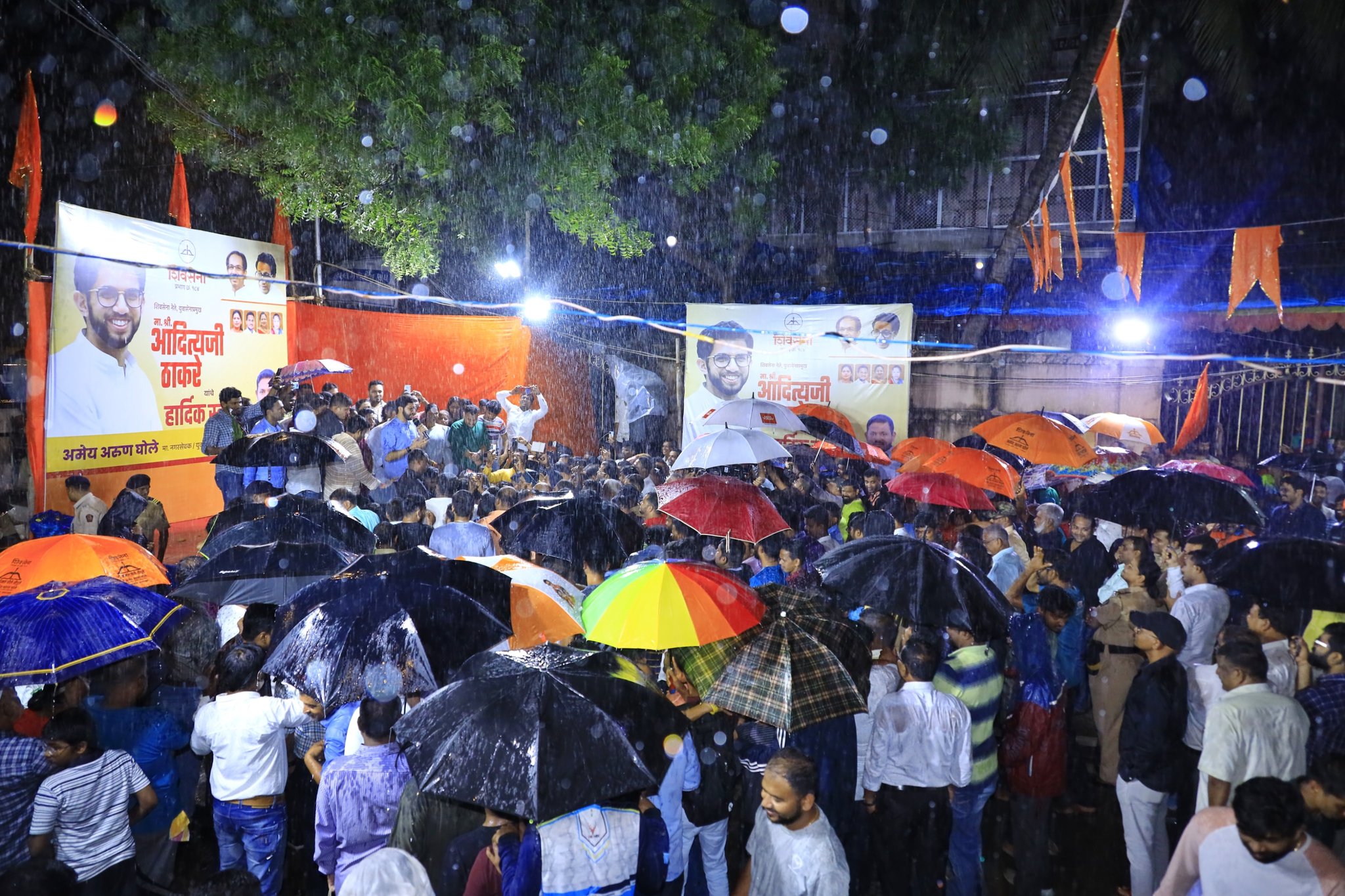 Shivsena Yuva Sena Aaditya Thackeray Nishtha Yatra