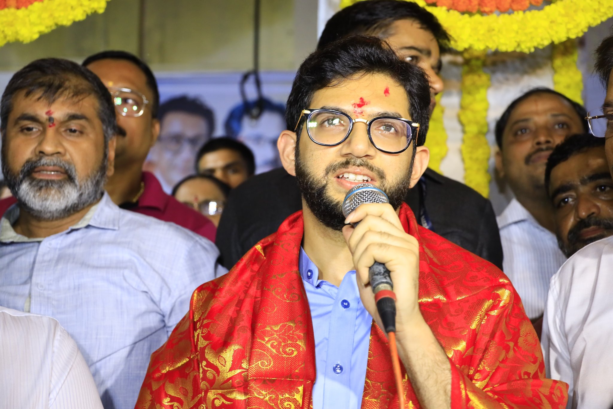 Shivsena Yuva Sena Aaditya Thackeray Nishtha Yatra