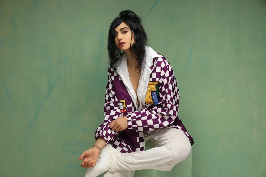 Adah Sharma Leafy Dress Hot Photos