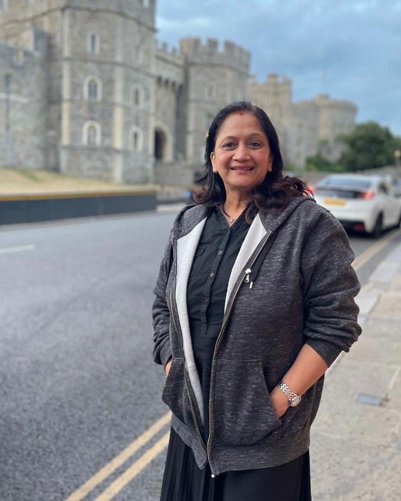 Alka kubal congratulations movie shooting in london photos