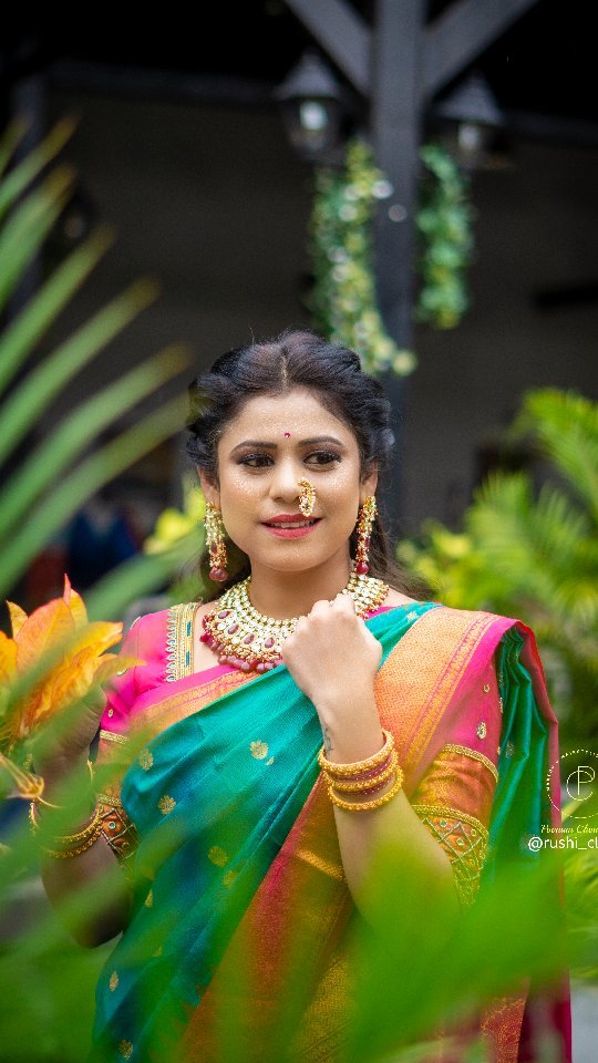 Ashvini Mahangade Saree Look Photos